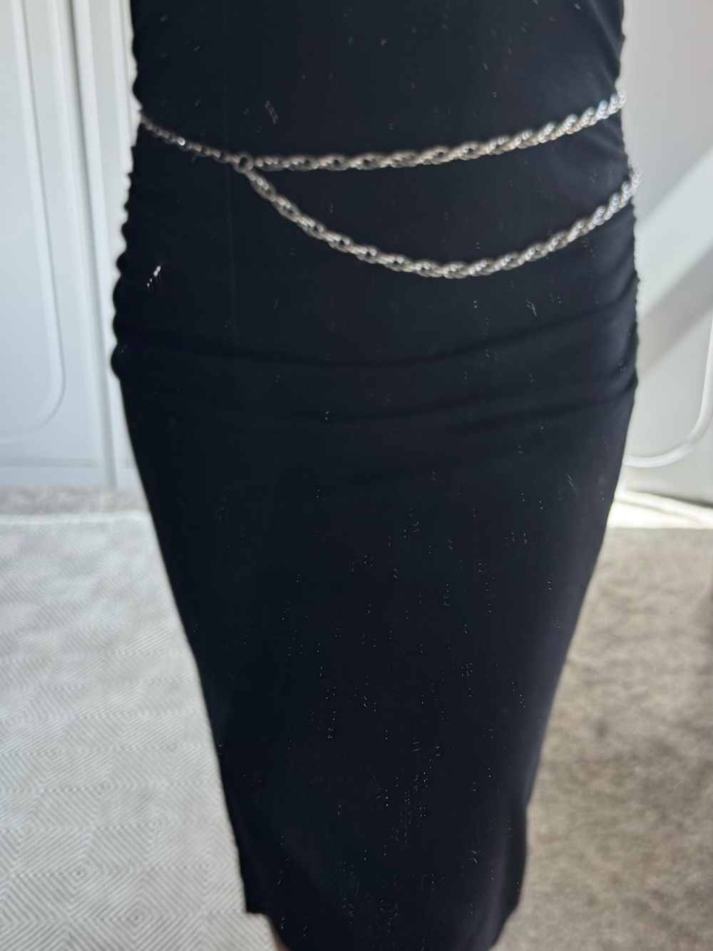 Silver Chain Belt